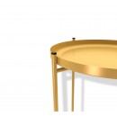 Стол журнальный Sheffilton SHT-CT8 артикул Сж-85 золото (+)